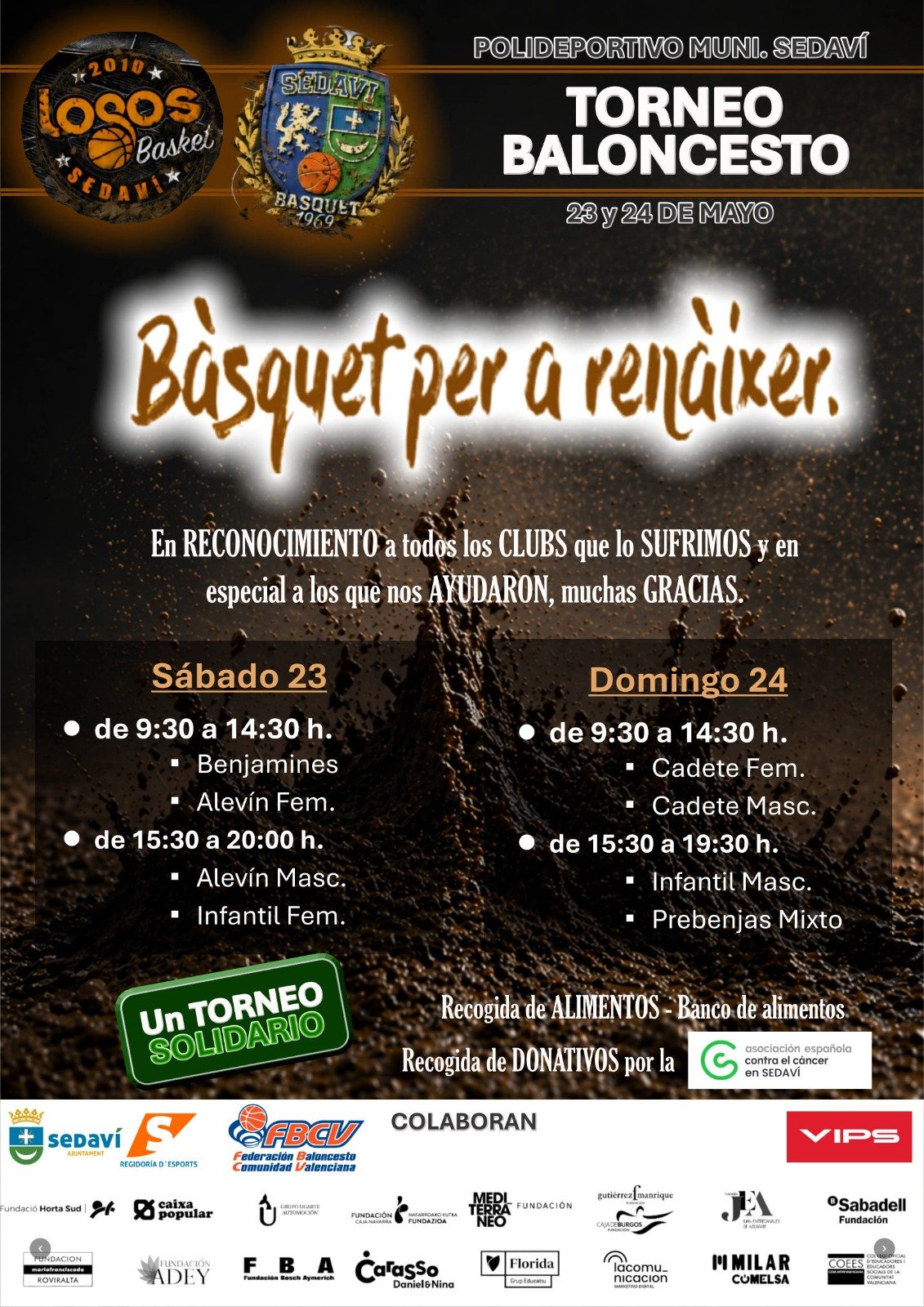 Carteñl oficial del torneo